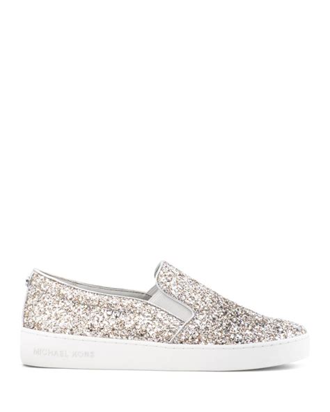 michael kors keaton slip-on glitter|michael kors keaton.